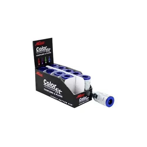 1/4" NPTM Couplers ColorFit T 1/4" NPTM Couplers ColorFit T