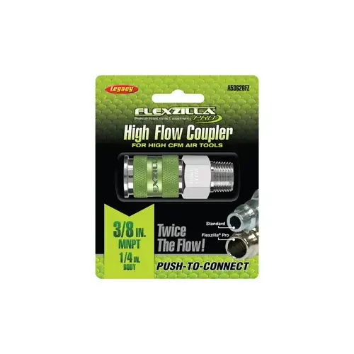 High Flow Coupler 1/4" Body High Flow Coupler 1/4" Body