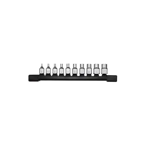 10 Piece 1/4" Drive Metric 10 Piece 1/4" Drive Metric