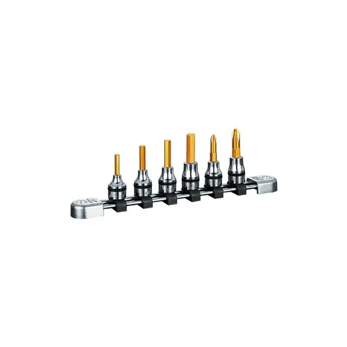 6 Piece 3/8" Drive Hex & 6 Piece 3/8" Drive Hex &