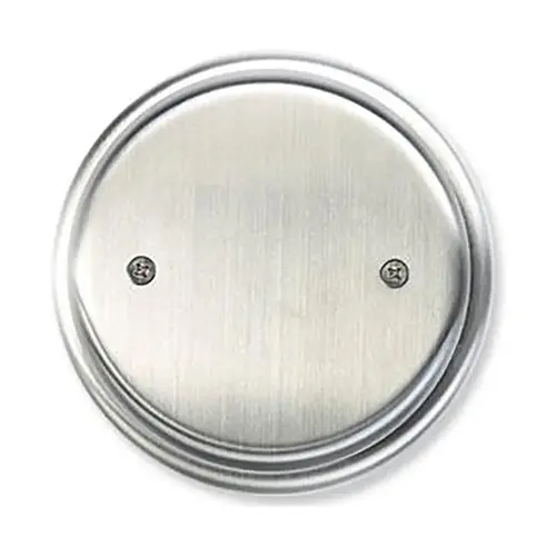 59R4 Series Door Activation Switch, Stainless Steel Face Plate, 4-1/2 In. Round Stainless Steel Switch, NO LEGEND 59R4 Series Door Activation Switch, Stainless Steel Face Plate, 4-1/2 In. Round Stainless Steel Switch, NO LEGEND