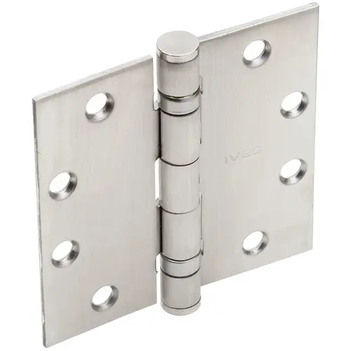 5BB1 Standard Weight Full Mortise Hinge-NRP, Satin Stainless Steel 5BB1 Standard Weight Full Mortise Hinge-NRP, Satin Stainless Steel