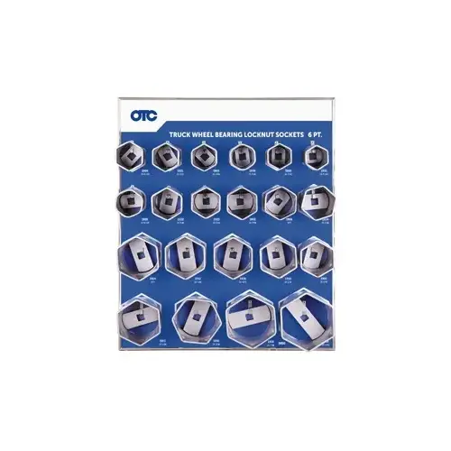 21 Piece 6 Point Locknut 21 Piece 6 Point Locknut