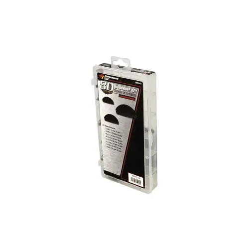 80 Piece Metric Woodruff Key 80 Piece Metric Woodruff Key