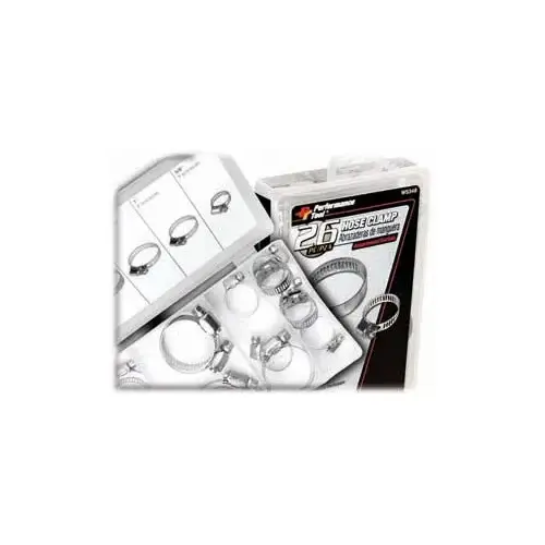 26 Piece Hose Clamp Assortment 26 Piece Hose Clamp Assortment