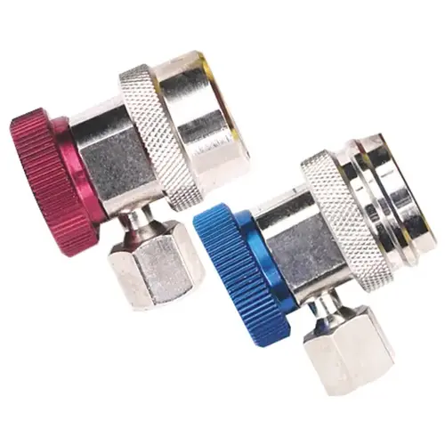 Low-side manual coupler, blue actuator for R-134a Low-side manual coupler, blue actuator for R-134a