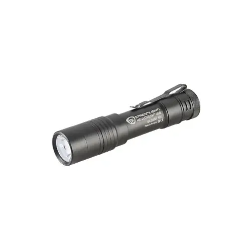 MegaStream USB Lithium-Ion 1800 Lumen EDC Flashlight - Black MegaStream USB Lithium-Ion 1800 Lumen EDC Flashlight - Black