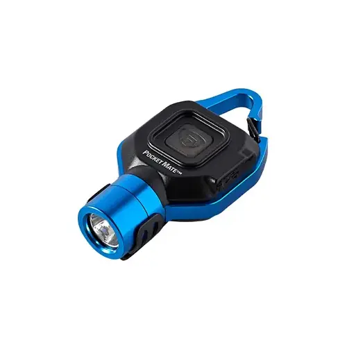 Pocket Mate USB Rechargeable Ultra-Compact Keychain Light - Blue Pocket Mate USB Rechargeable Ultra-Compact Keychain Light - Blue