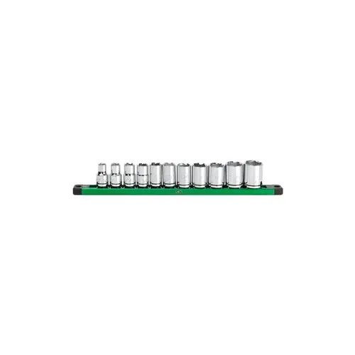 11 Piece 1/2" Drive SAE 6Pt 11 Piece 1/2" Drive SAE 6Pt