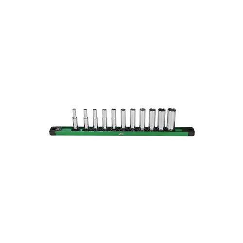 11 Piece 1/4" Drive SAE 6Pt 11 Piece 1/4" Drive SAE 6Pt