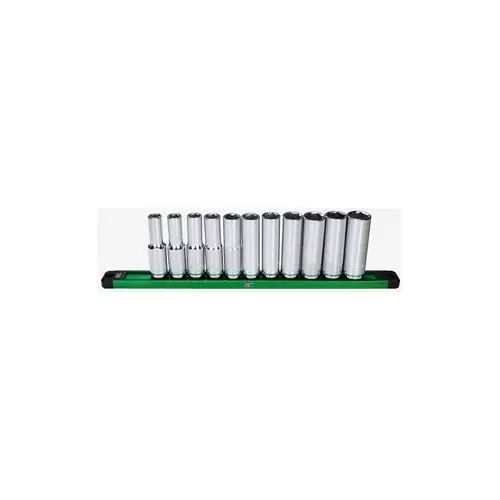 11 Piece 1/2" Drive Metric 6Pt 11 Piece 1/2" Drive Metric 6Pt