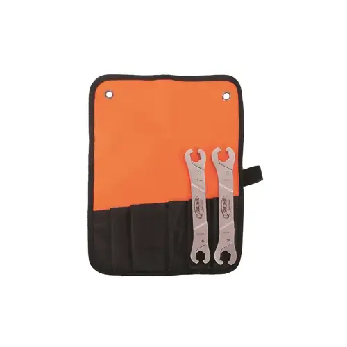 RLW450 Ratcheting Line Wrench Set of 2 with 6-Slot Pouch- SAE/Metric RLW450 Ratcheting Line Wrench Set of 2 with 6-Slot Pouch- SAE/Metric