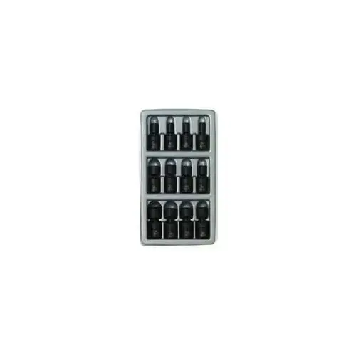 SOCKET SET IMPACT 1/4IN. DRIVE 12 PC UNIV METRIC SOCKET SET IMPACT 1/4IN. DRIVE 12 PC UNIV METRIC