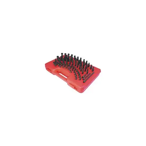 1/4" DR 74 PC SAE/ MET MASTER IMPACT SET 1/4" DR 74 PC SAE/ MET MASTER IMPACT SET