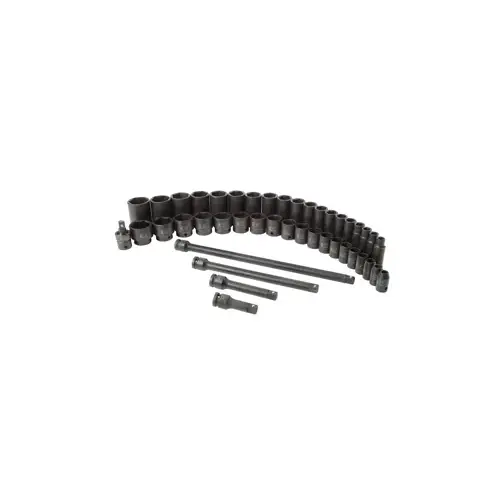 43-Piece 1/2 in. Drive Fractional SAE 43-Piece 1/2 in. Drive Fractional SAE