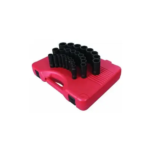 26-Piece 1/2 in. Drive Deep Metric Im 26-Piece 1/2 in. Drive Deep Metric Im