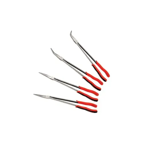 4 Piece 16" Extra Long Reach Pliers Set 4 Piece 16" Extra Long Reach Pliers Set