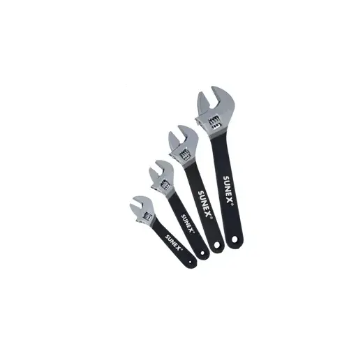 4 Piece Adjustable Wrench Set 4 Piece Adjustable Wrench Set
