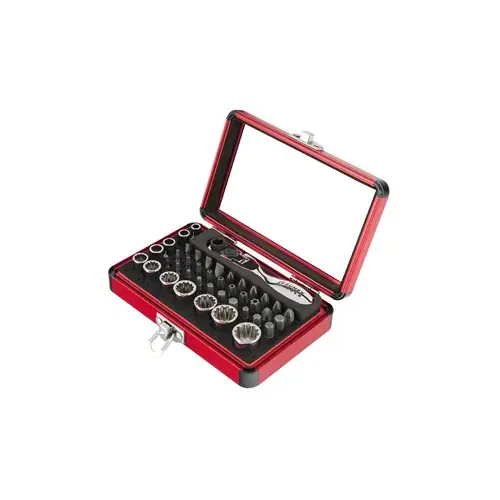 44-Piece Mini 1/4 in. Drive Dual Flex 44-Piece Mini 1/4 in. Drive Dual Flex