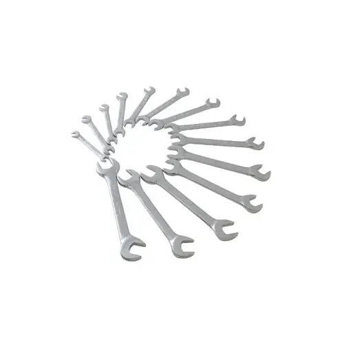 14-PC Metric Wrench Set, Full Polish 14-PC Metric Wrench Set, Full Polish