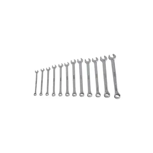 12 Pc. Metric Full Polish V-Groove Combination Wre 12 Pc. Metric Full Polish V-Groove Combination Wre