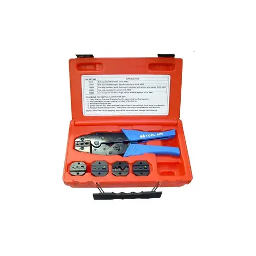 CRIMPER KIT RATCHETING REMOVABLE JAWS CRIMPER KIT RATCHETING REMOVABLE JAWS