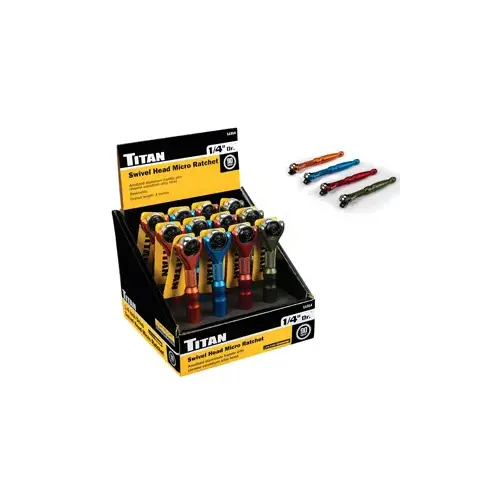 1/4" Drive Micro Ratchet 1/4" Drive Micro Ratchet