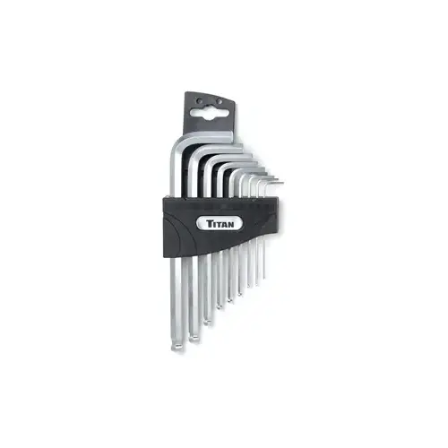 9 Piece SAE Ball End Hex Key 9 Piece SAE Ball End Hex Key