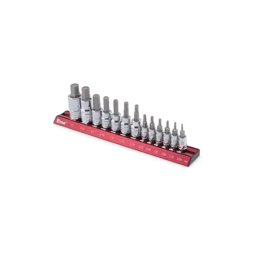 13 Piece SAE Hex Bit Socket 13 Piece SAE Hex Bit Socket