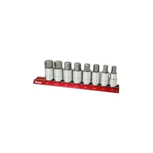 6 Piece SAE Large Hex Bit 6 Piece SAE Large Hex Bit