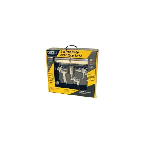 4 Piece Spray Guns 1.0 1.4 1.7 4 Piece Spray Guns 1.0 1.4 1.7