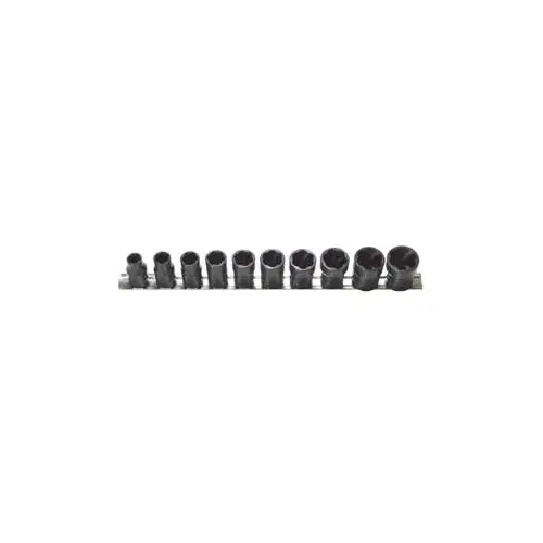 10 Piece 1/2" Drive SAE 10 Piece 1/2" Drive SAE