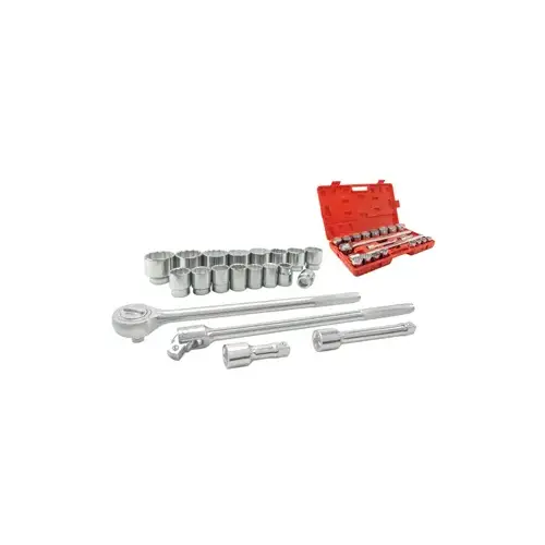 16 Piece SAE 3/4" Drive Socket 16 Piece SAE 3/4" Drive Socket