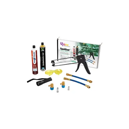 Spotgun Universal Oil/Dye (8 oz.) Kit includes UV Lite Spotgun Universal Oil/Dye (8 oz.) Kit includes UV Lite