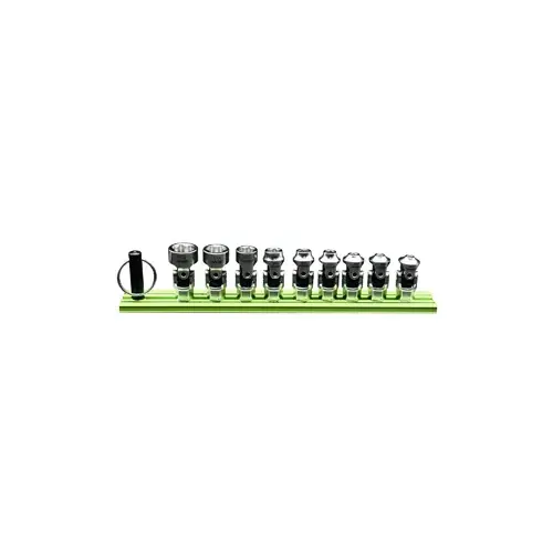 9 PC. DUAL DRIVE STUBBY UJ E-TORX SOCKET SET - 1/4 inch X 11MM DR. 9 PC. DUAL DRIVE STUBBY UJ E-TORX SOCKET SET - 1/4 inch X 11MM DR.