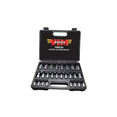 26 Piece Master Hex Bit Set 26 Piece Master Hex Bit Set