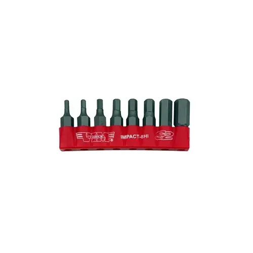 8 Piece SAE 5/16" Shank Impact 8 Piece SAE 5/16" Shank Impact