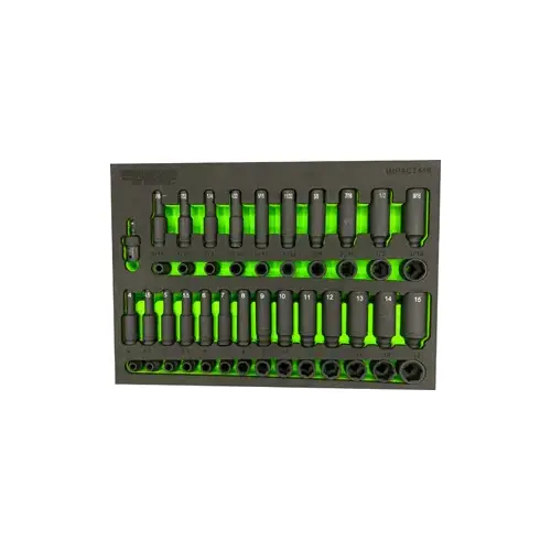 49 Piece 1/4 Inch Impact Socket Master Set 49 Piece 1/4 Inch Impact Socket Master Set