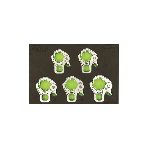 5 PC. 3/8 inch DR. RATCHETING FLARE NUT SET 5 PC. 3/8 inch DR. RATCHETING FLARE NUT SET