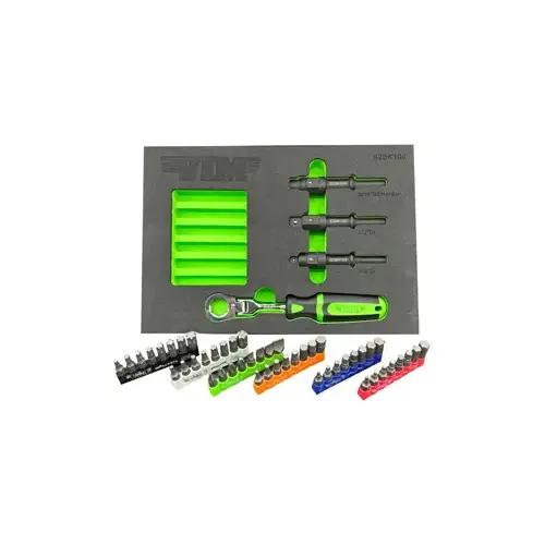 52 PC. SHAKE 2 BREAK MASTER KIT W/ IMPACT BITS 52 PC. SHAKE 2 BREAK MASTER KIT W/ IMPACT BITS