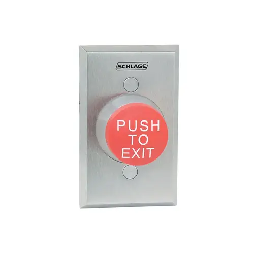 Pushbutton Satin Chrome Pushbutton Satin Chrome