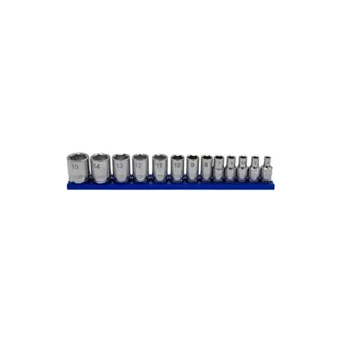 13 Piece 1/4" Drive Metric 13 Piece 1/4" Drive Metric