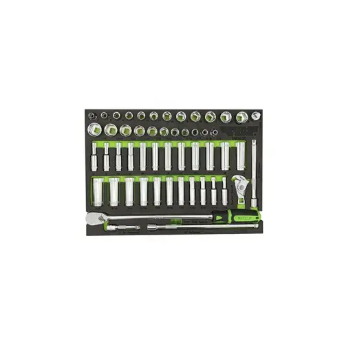 52 PC. 3/8 inch DR. SOCKET MASTER SET 52 PC. 3/8 inch DR. SOCKET MASTER SET