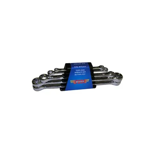 5 Piece E Torx Set E6 - E24 5 Piece E Torx Set E6 - E24