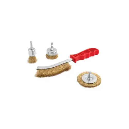 4 Piece Crimped Wire Brush 4 Piece Crimped Wire Brush