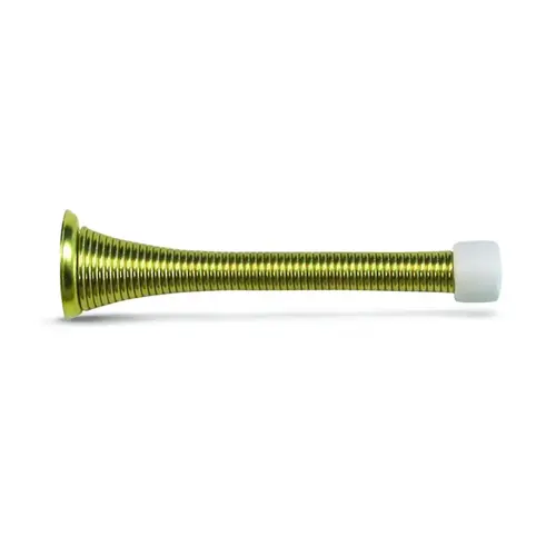 Spring Door Stop Jumbo Polished Brass 4" - pack of 5 Spring Door Stop Jumbo Polished Brass 4" - pack of 5
