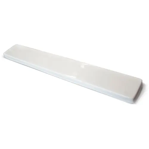 Cultured Marble Solid White 19-in Side Splash Cultured Marble Solid White 19-in Side Splash