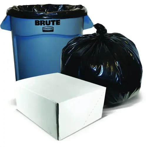 55-60 Gallon 70% Recycled Material Liners Box of 100 - pack of 100 55-60 Gallon 70% Recycled Material Liners Box of 100 - pack of 100