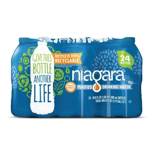 Bottled Water 16.9 Ounces Case of 24 Bottled Water 16.9 Ounces Case of 24