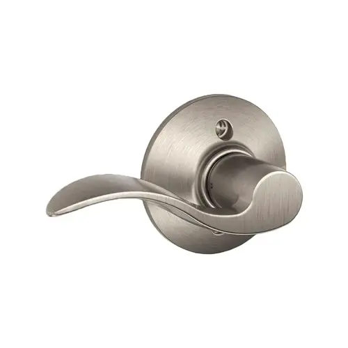 Schlage Accent Dummy Lever Satin Nickel Right-hand Schlage Accent Dummy Lever Satin Nickel Right-hand